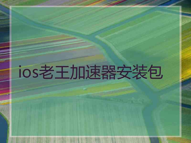 ios老王加速器安装包