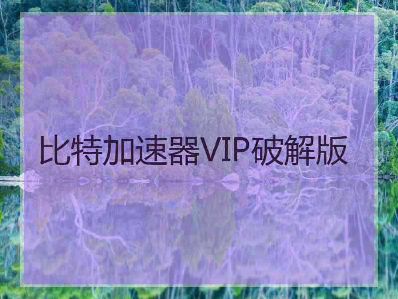 比特加速器VIP破解版