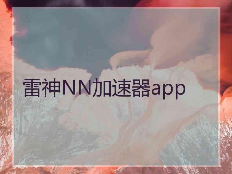 雷神NN加速器app