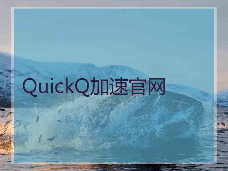 QuickQ加速官网