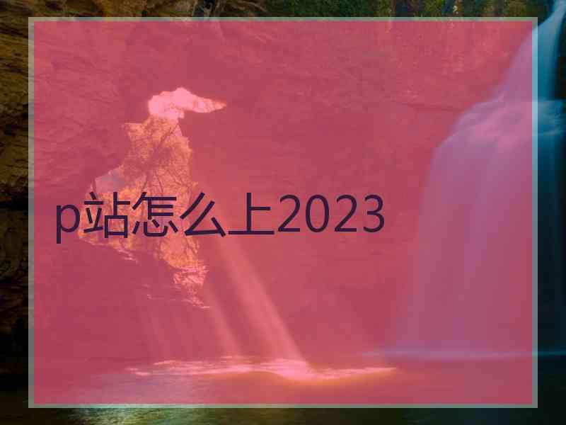 p站怎么上2023